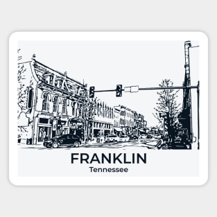 Franklin - Tennessee Magnet